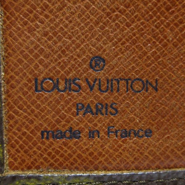 36904583 5 Louis Vuitton Portomonevier Monogram Canvas W Hook Wallet Brown