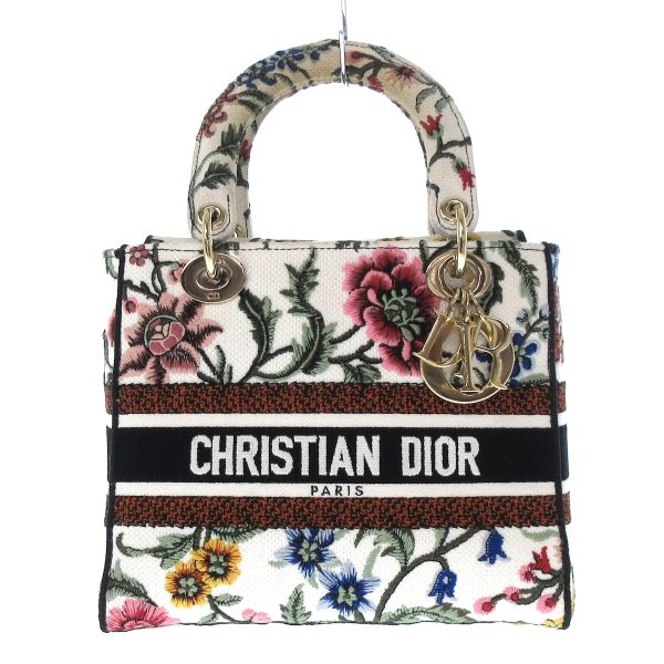 36904605 1 Dior Lady Dee Light Handbag Ivory Multi