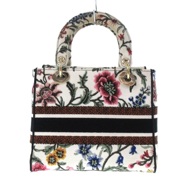 36904605 3 Dior Lady Dee Light Handbag Ivory Multi