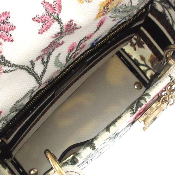 36904605 6 Dior Lady Dee Light Handbag Ivory Multi