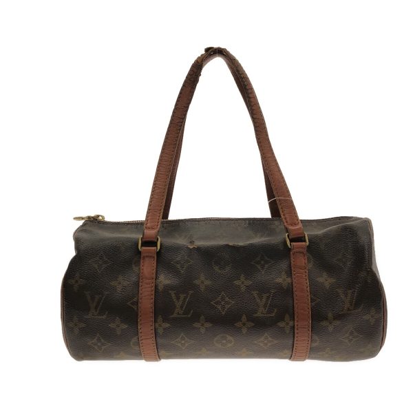 36904649 1 Louis Vuitton Vintage Papillon Monogram Canvas Handbag Brown