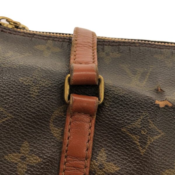 36904649 10 Louis Vuitton Vintage Papillon Monogram Canvas Handbag Brown