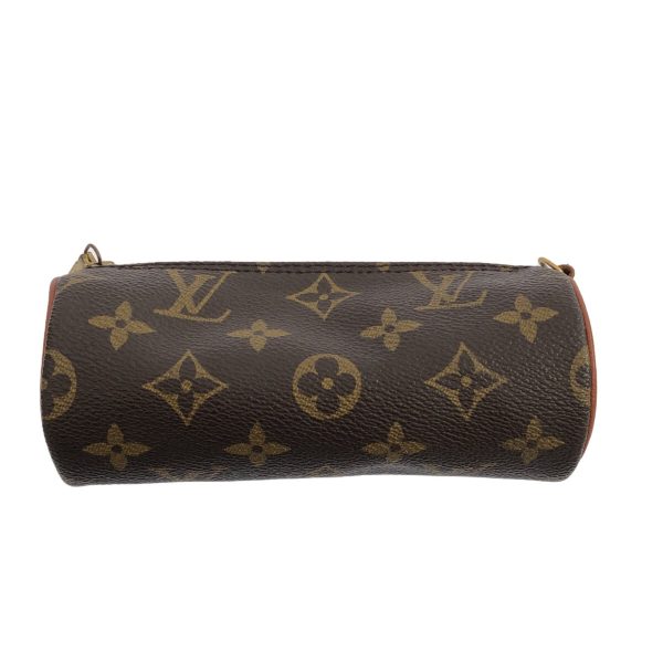 36904649 12 Louis Vuitton Vintage Papillon Monogram Canvas Handbag Brown