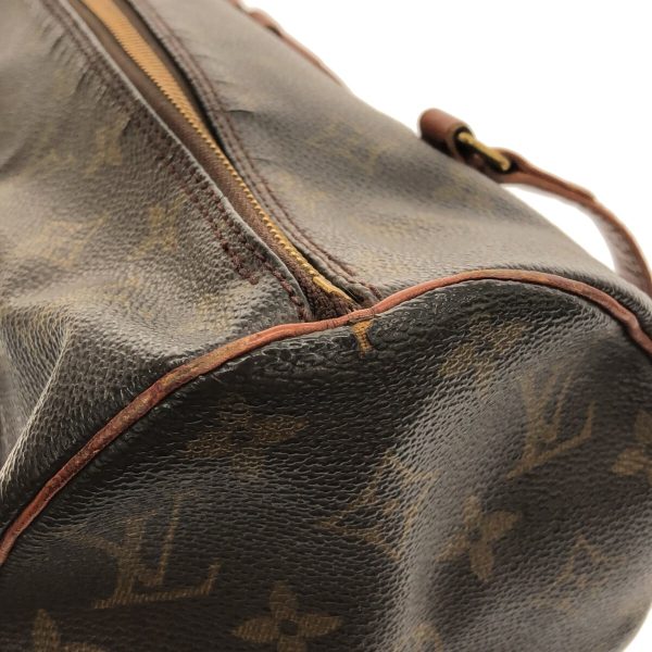 36904649 15 Louis Vuitton Vintage Papillon Monogram Canvas Handbag Brown