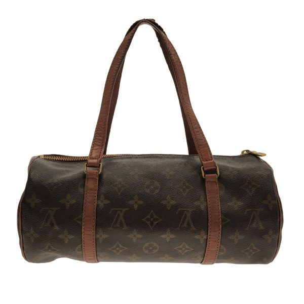 36904649 3 Louis Vuitton Vintage Papillon Monogram Canvas Handbag Brown