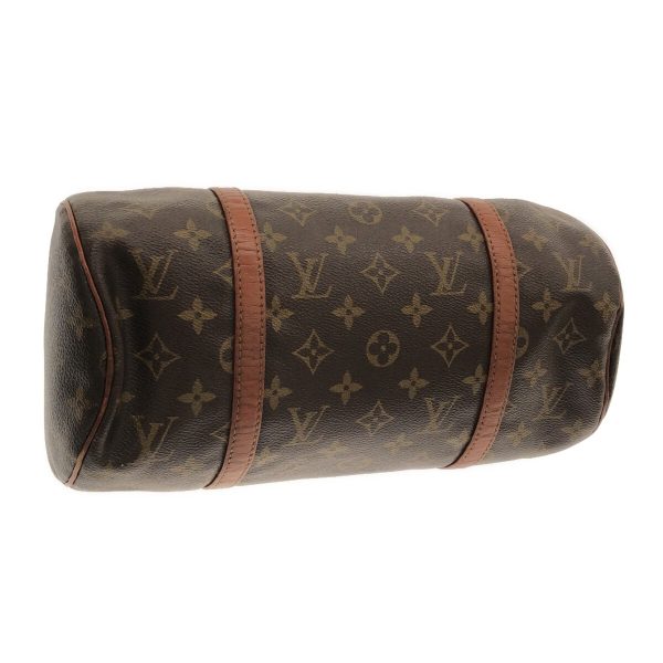 36904649 4 Louis Vuitton Vintage Papillon Monogram Canvas Handbag Brown