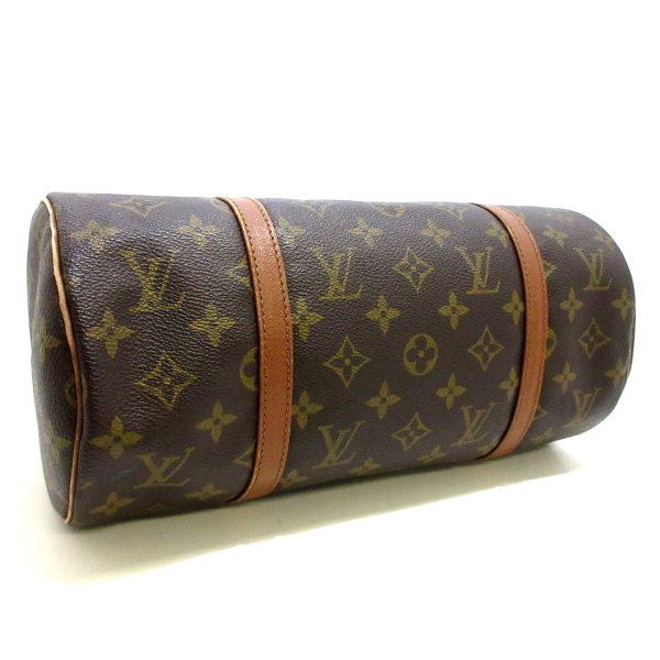 36904702 4 Louis Vuitton Vintage Papillon Monogram Canvas Handbag Brown