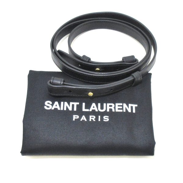 36904706 11 Saint Laurent Paris Classic Baby Duffle Leather Handbag Black