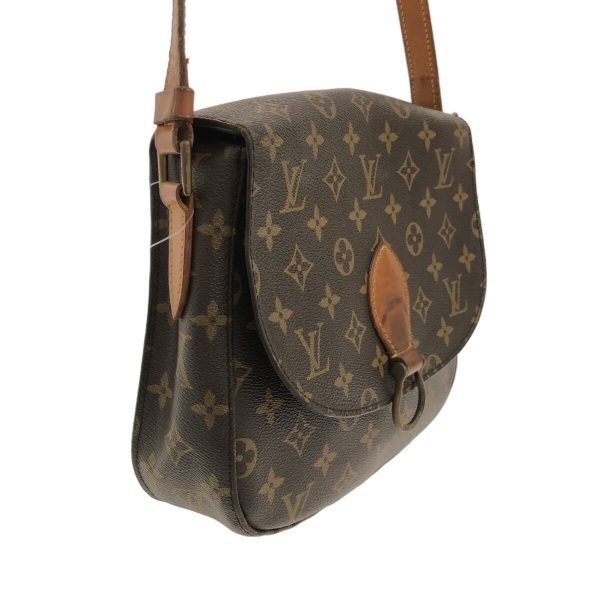 36905961 2 Louis Vuitton Saint Cloud Monogram Canvas Shoulder Bag Brown