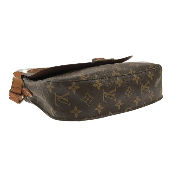 36905961 4 Louis Vuitton Saint Cloud Monogram Canvas Shoulder Bag Brown