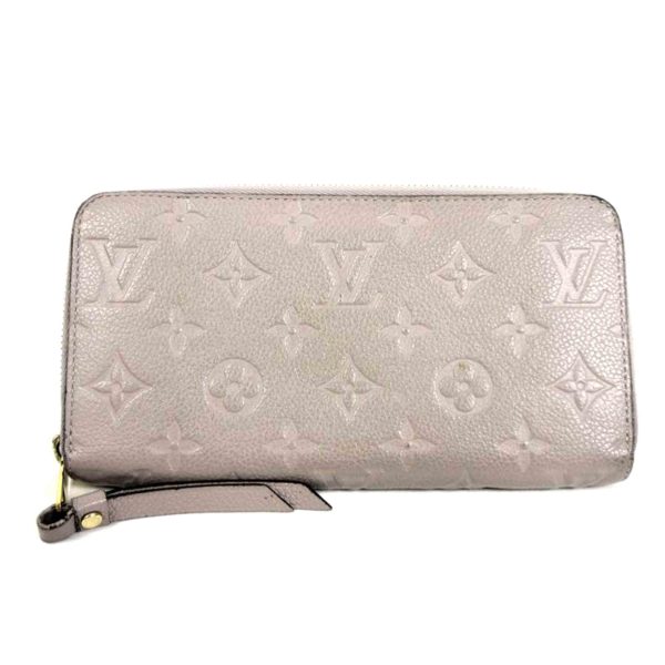 36913 1 Louis Vuitton Zippy Empreinte Wallet Black