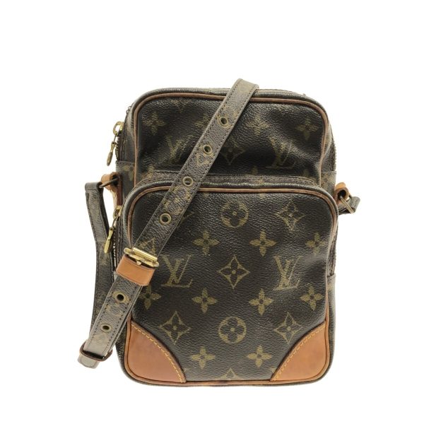 36959803 1 Louis Vuitton Amazon Canvas Monogram Shoulder Bag Brown