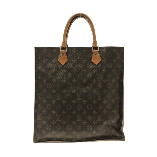 36963977 1 Louis Vuitton Sac Pla Canvas Monogram Handbag Brown