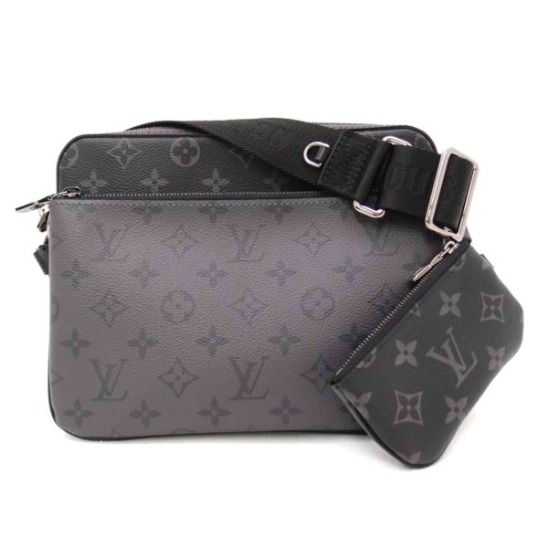 36980 1 Louis Vuitton Trio Messenger Monogram Eclipse Bag