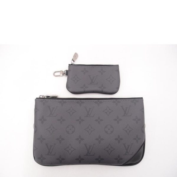 36980 6 Louis Vuitton Trio Messenger Monogram Eclipse Bag