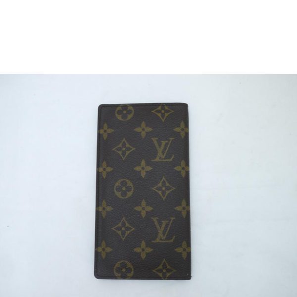 36988 2 Louis Vuitton Porte Valeur Cult Credit Monogram Wallet Brown