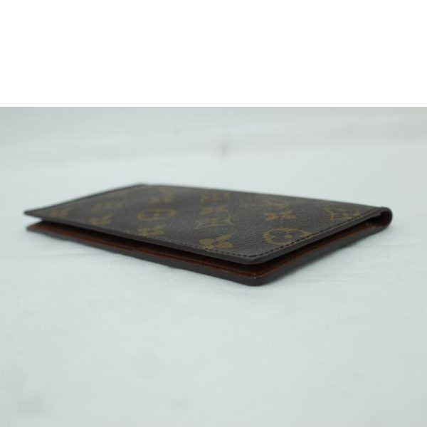 36988 4 Louis Vuitton Porte Valeur Cult Credit Monogram Wallet Brown