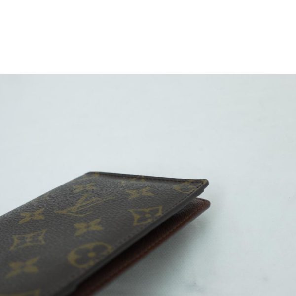 36988 7 Louis Vuitton Porte Valeur Cult Credit Monogram Wallet Brown