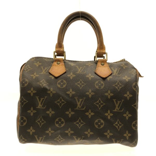 36992490 1 Louis Vuitton Speedy Canvas Monogram Handbag Brown