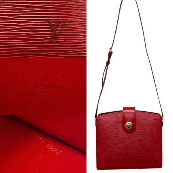 369b233099553 3 Louis Vuitton Vintage Capuchin Epi Leather Crossbody Bag Red