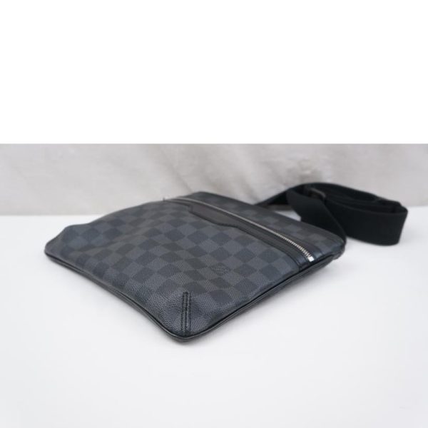 37016 4 Louis Vuitton Thomas Messenger Bag Damier Graphite