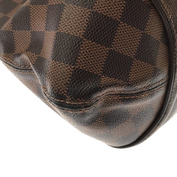 37027365 5 Louis Vuitton Sistine Canvas Damier Shoulder Bag Ebene