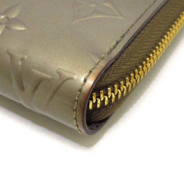 37030292 9 Louis Vuitton Zippy Leather Patent Long Wallet Champagne