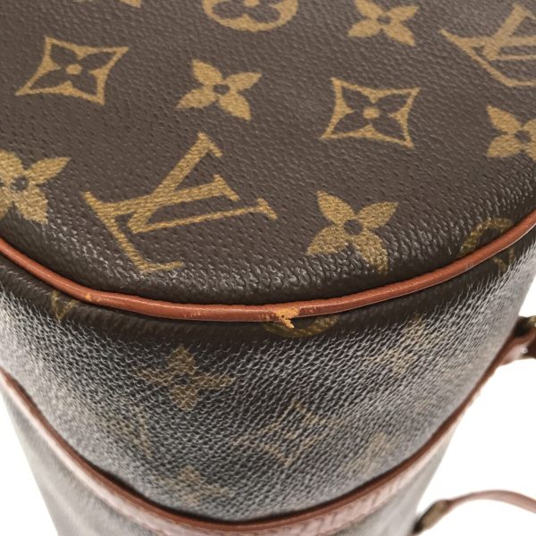 37032868 5 Louis Vuitton Old Papillon Canvas Monogram Handbag Brown