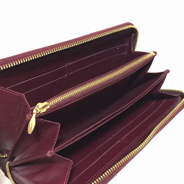 37033494 3 Louis Vuitton Zippy Leather Patent Long Wallet Rouge