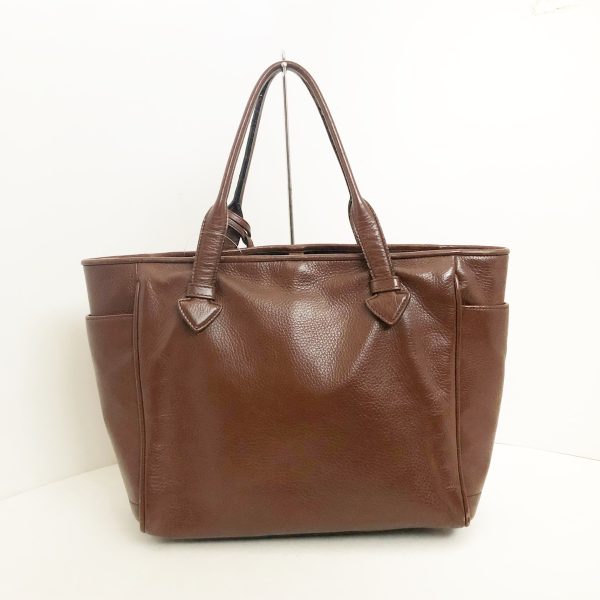 37041190 3 Loewe Heritage Tote Bag Leather Brown