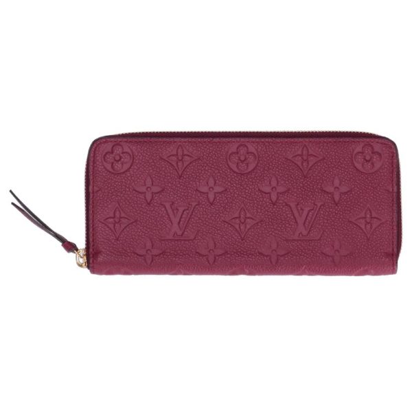 37048 1 Louis Vuitton Portefeuil Clemence Monogram Empreinte Wallet