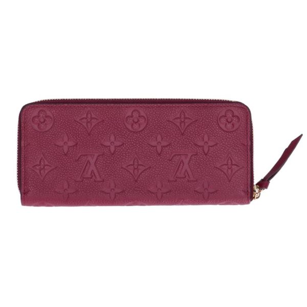 37048 2 Louis Vuitton Portefeuil Clemence Monogram Empreinte Wallet