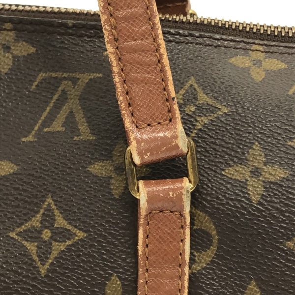 37050420 10 Louis Vuitton Old Papillon Canvas Monogram Handbag Brown