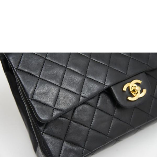 37064 9 Chanel Matelasse Chain Shoulder Bag Black