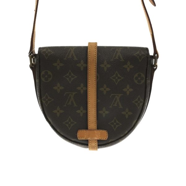 37071163 3 Louis Vuitton Chantilly Canvas Monogram Shoulder Bag Brown