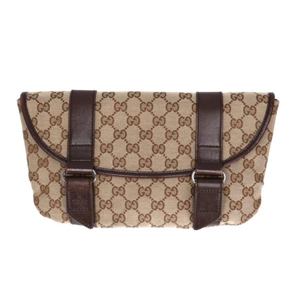 37079 1 Gucci GG Canvas Waist Bag Body Bag