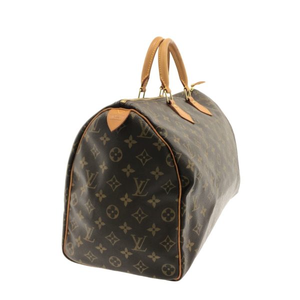 37081301 2 Louis Vuitton Speedy Canvas Monogram Handbag Brown