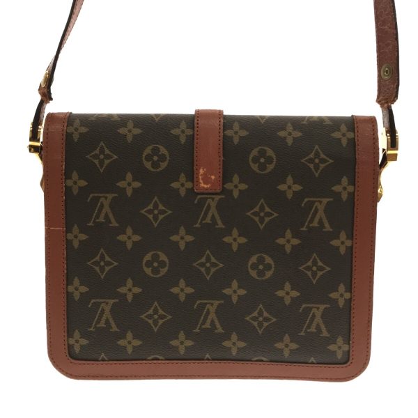 37090410 3 Louis Vuitton Ron Point Canvas Monogram Shoulder Bag Brown