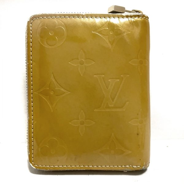 37090746 2 Louis Vuitton Bloom Leather Patent Bifold Wallet Beige