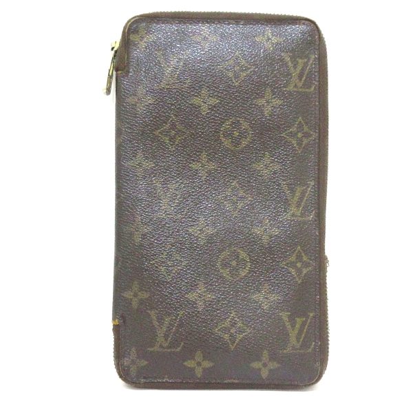 37106010 1 Louis Vuitton Organizer de Voyage Monogram Canvas Accessory Case Brown