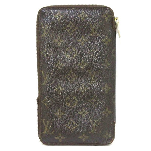 37106010 2 Louis Vuitton Organizer de Voyage Monogram Canvas Accessory Case Brown