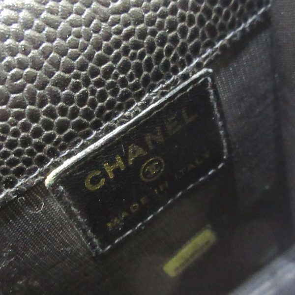 37106065 5 Chanel Cigarette Case Caviar Skin Black