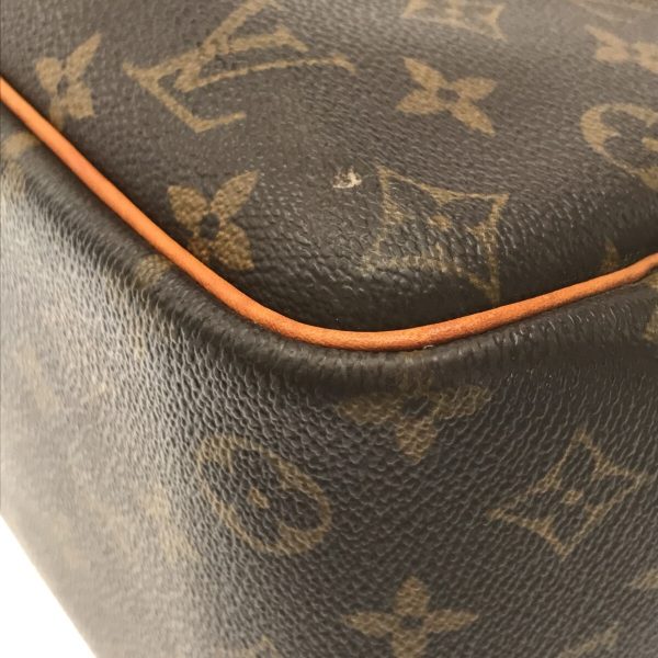 37112971 5 Louis Vuitton Deauville Canvas Monogram Handbag Brown