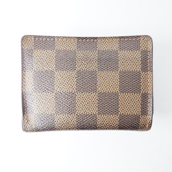 37120599 2 Louis Vuitton Ludlow Canvas Damier Coin Case Brown