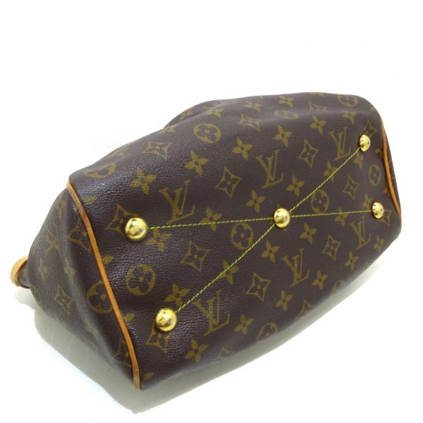 37140337 4 Louis Vuitton Tivoli Canvas Monogram Handbag Brown