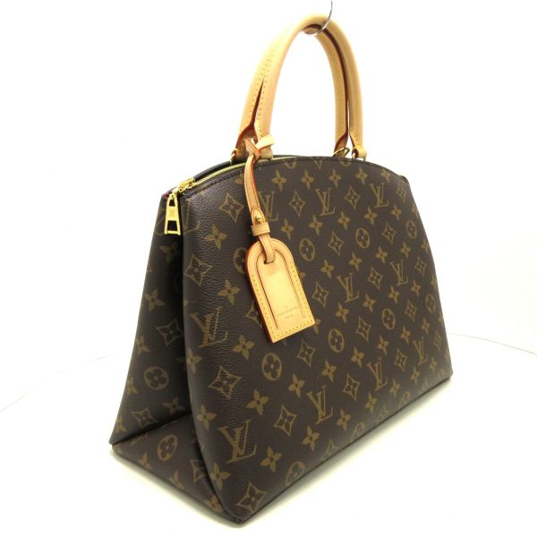 37165087 2 Louis Vuitton Grand Palais Canvas Monogram Handbag Brown