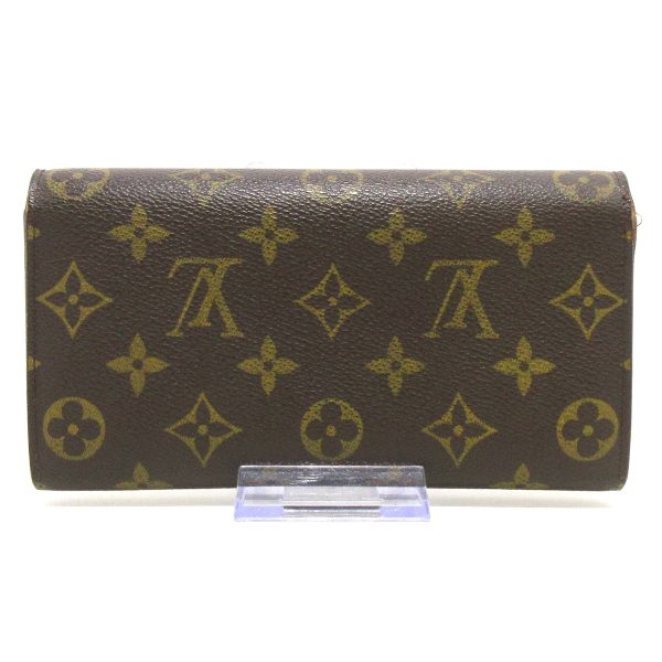 37173133 2 Louis Vuitton Pochette Porte Monet Canvas Long Wallet Brown