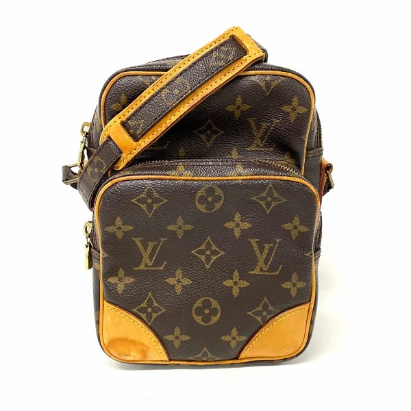 37173503 1 Louis Vuitton Amazon Monogram Canvas Shoulder Bag Brown