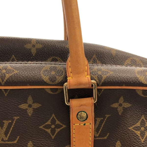 37182432 10 Louis Vuitton Sirius Monogram Canvas Boston Bag Brown