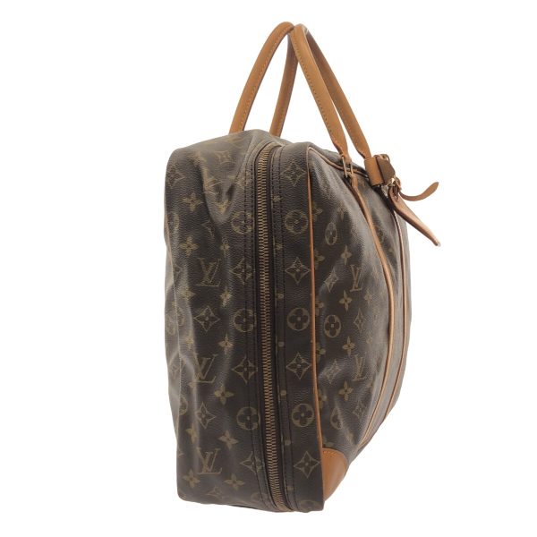 37182432 2 Louis Vuitton Sirius Monogram Canvas Boston Bag Brown